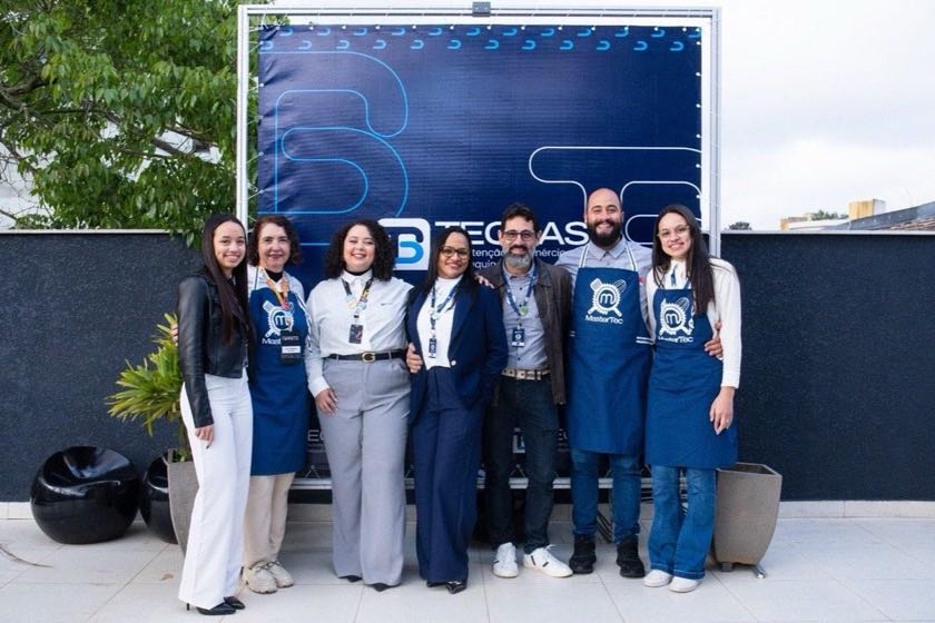 Time Tecbas reunido em evento de cultura