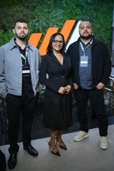 Diretoria da Tecbas no painel do evento Giants